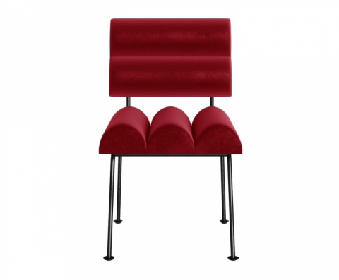 Krzesło ROLL & ROLL designerskie szare