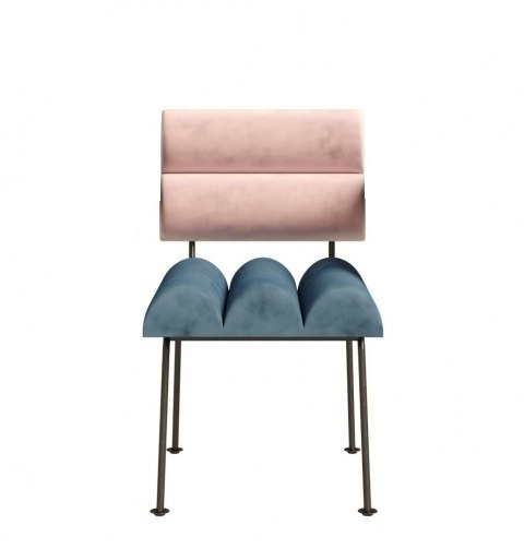 Krzesło ROLL & ROLL designerskie beżowe