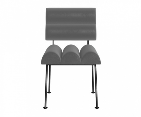 Krzesło ROLL & ROLL designerskie czerwone