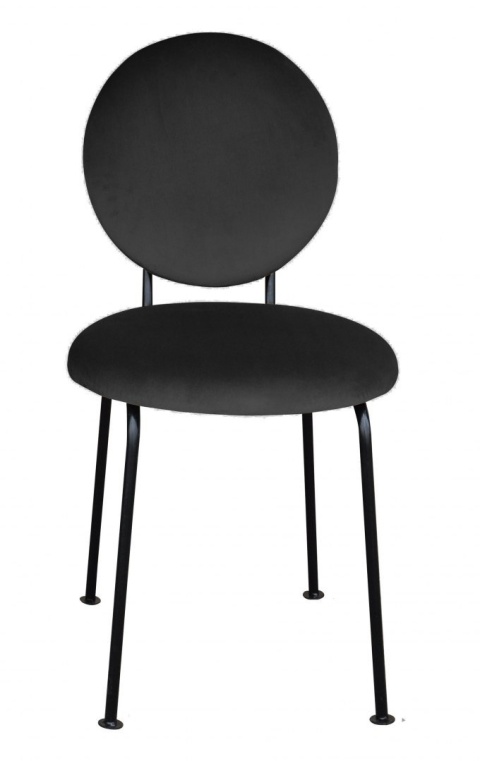 Krzesło tapicerowane MEDALION designerskie zielone