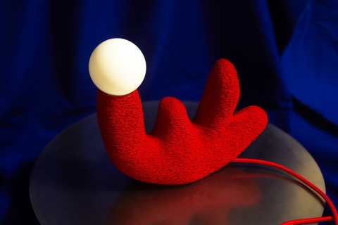 Lampka stojąca MOD No.3 designerska zielona