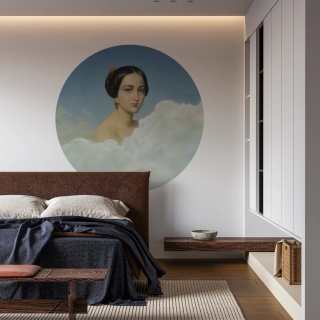 Mural DOTS - Cirrus niebo