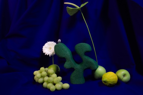 Rzeźba MOD - NOWO 15 x 17 cm limitowana zielona