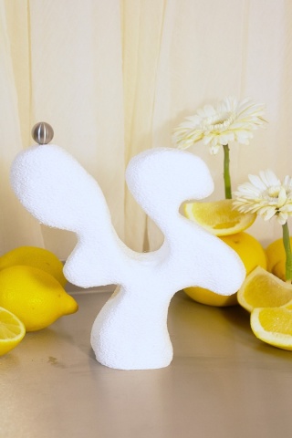 Rzeźba MOD - NOWO 15 x 17 cm limitowana biała