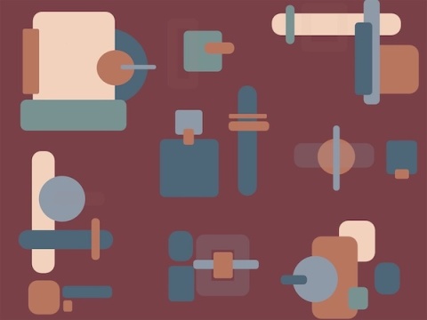 Tapeta LE CORBUSIER no.3 designerska w rolce