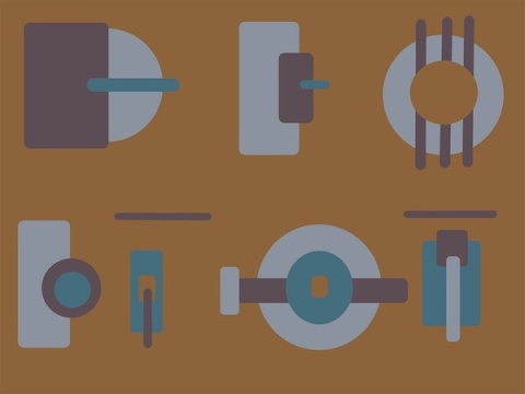 Tapeta LE CORBUSIER no.4 designerska w rolce