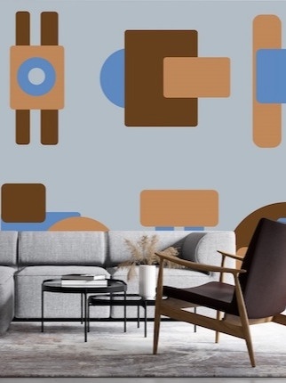 Tapeta LE CORBUSIER no.5 designerska w rolce grafika