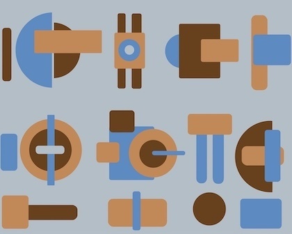 Tapeta LE CORBUSIER no.5 designerska w rolce