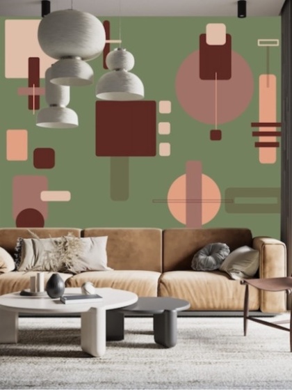 Tapeta LE CORBUSIER no.6 designerska w rolce grafika
