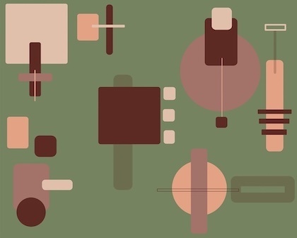 Tapeta LE CORBUSIER no.6 designerska w rolce