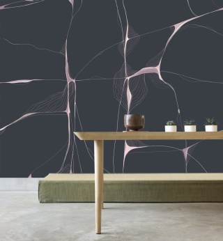 Tapeta ORGANIC LINES designerska w rolce