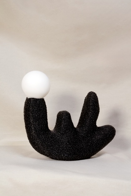 Lampka stojąca MOD No.3 designerska czarna do salonu lub sypialni