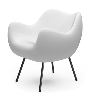 Fotel RM58 CLASSIC biały
