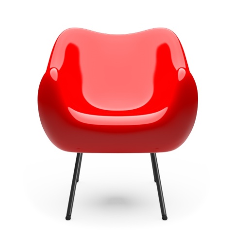 Fotel RM58 CLASSIC czerwony