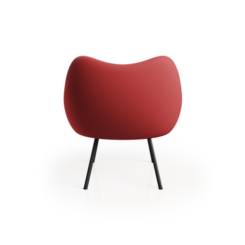 Fotel RM58 MATTE czerwony