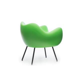 Fotel RM58 MATTE limonkowo zielony