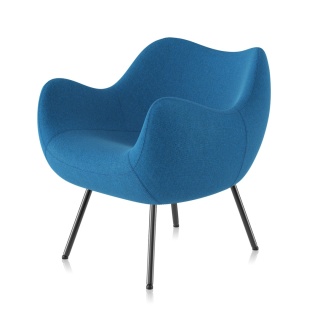 Fotel tapicerowany RM58 SOFT Medley niebieski