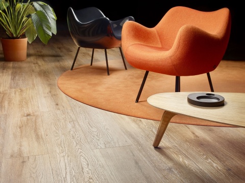 Fotel tapicerowany RM58 SOFT Step grafitowy