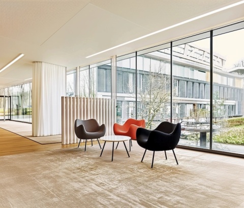 Fotel tapicerowany RM58 SOFT Step niebieski