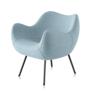 Fotel tapicerowany RM58 SOFT Synergy jasny niebieski