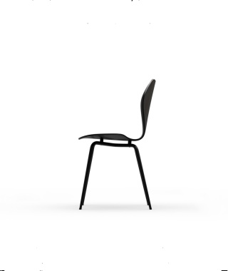 Krzesło KA237 CONTRACT buk czarny rama czarna