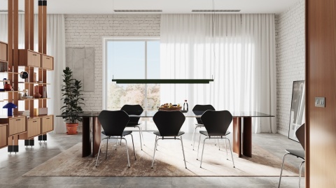 Krzesło KA237 CONTRACT buk naturalny rama czarna