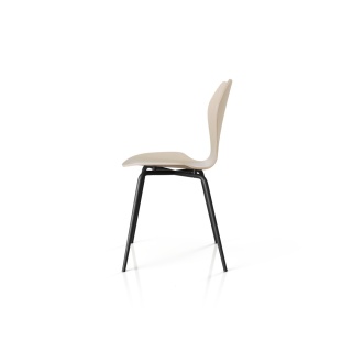 Krzesło KA237 CONTRACT dąb naturalny rama czarna