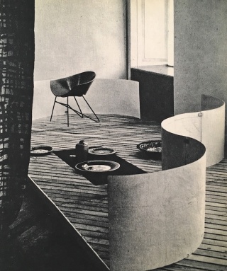 Krzesło RM56 buk czarny rama biała