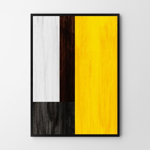 Plakat ABSTRAKCJA GEOMETRYCZNA kolor