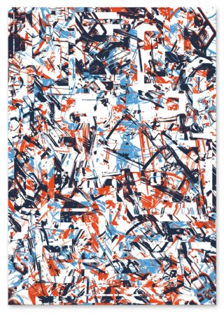 Plakat ABSTRAKCJA LASTRYKO kolor