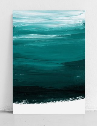 Plakat ABSTRAKCJA MAZY FARBĄ kolor