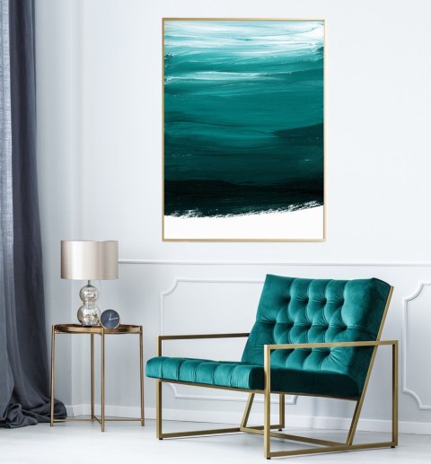 Plakat ABSTRAKCJA MAZY FARBĄ kolor