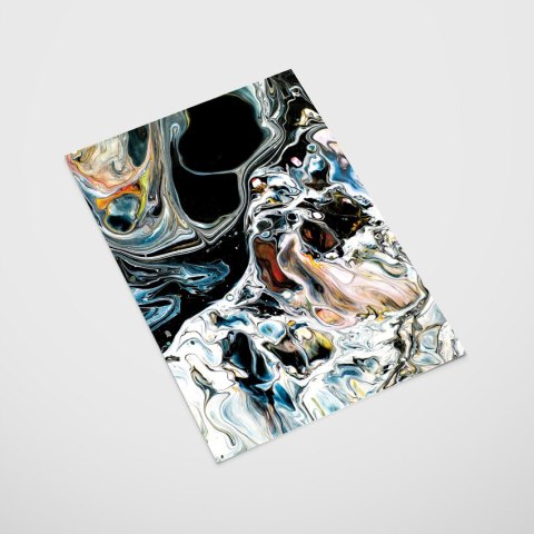 Plakat ABSTRAKCJA WZORY abstrakcyjne kolor