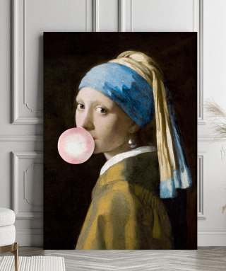 Plakat DZIEWCZYNA Z BALONEM Vermeer kolor