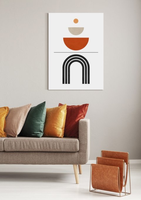 Plakat GEOMETRIA BOHO STYL kolor