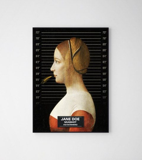 Plakat Jane Doe POP ART kolor