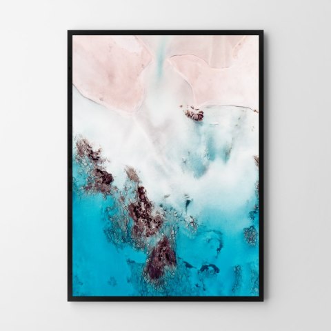 Plakat LAGUNA ABSTRAKCJA kolor