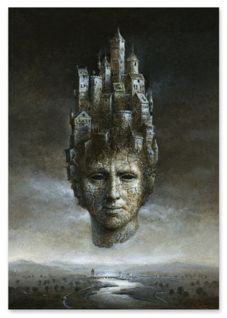 Plakat OBRAZ PORTRET MIASTO kolor