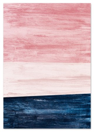 Plakat abstrakcja HORYZONT GEOMETRIA kolor