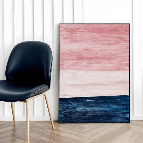 Plakat abstrakcja HORYZONT GEOMETRIA kolor