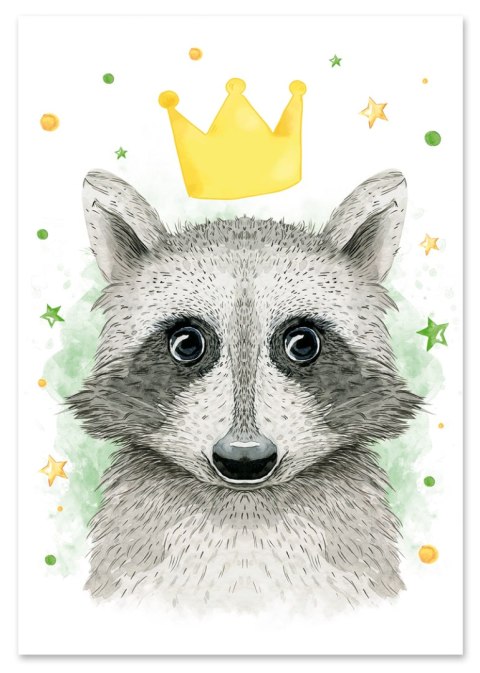 Plakat dla dzieci KRÓL SZOP kolor