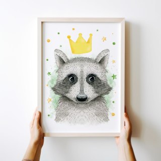 Plakat dla dzieci KRÓL SZOP kolor