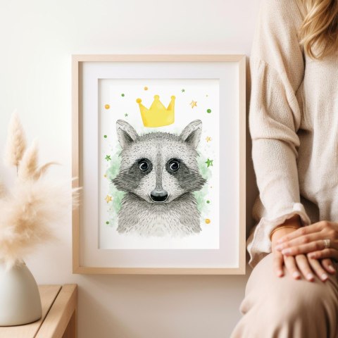 Plakat dla dzieci KRÓL SZOP kolor