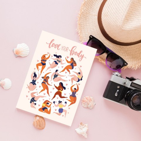 Plakat motywacyjny FITNESS SIŁOWNIA kolor