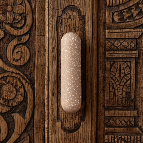 Uchwyt Meblowy Loren Brown & White Melange