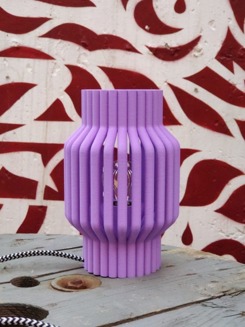 Lampka nocna RURKI żółta