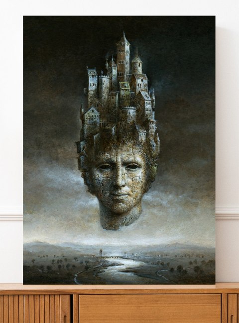 Plakat OBRAZ PORTRET MIASTO kolor