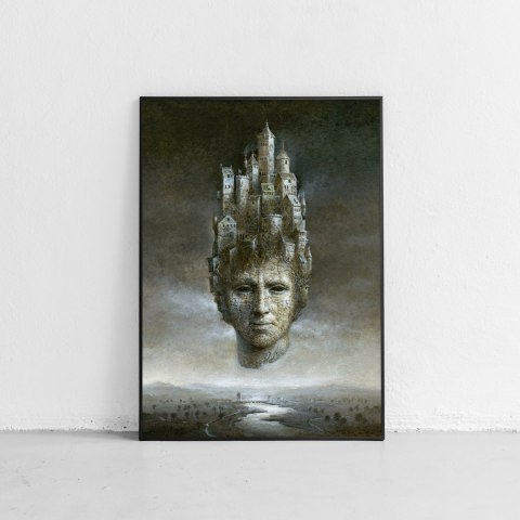 Plakat OBRAZ PORTRET MIASTO kolor