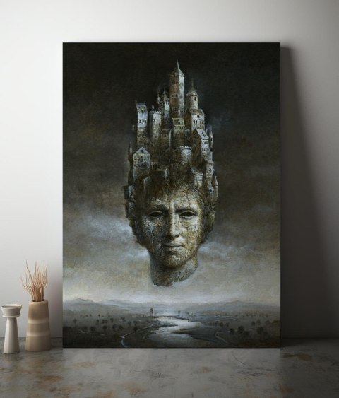 Plakat OBRAZ PORTRET MIASTO kolor