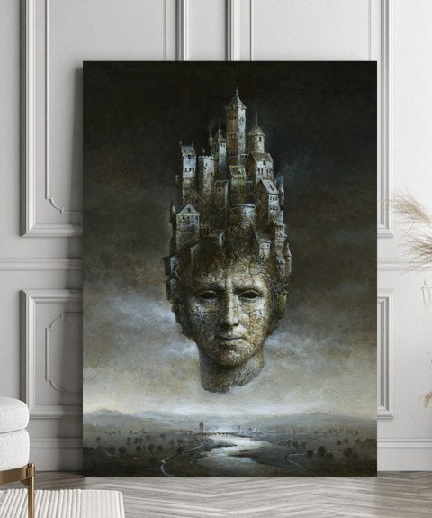 Plakat OBRAZ PORTRET MIASTO kolor